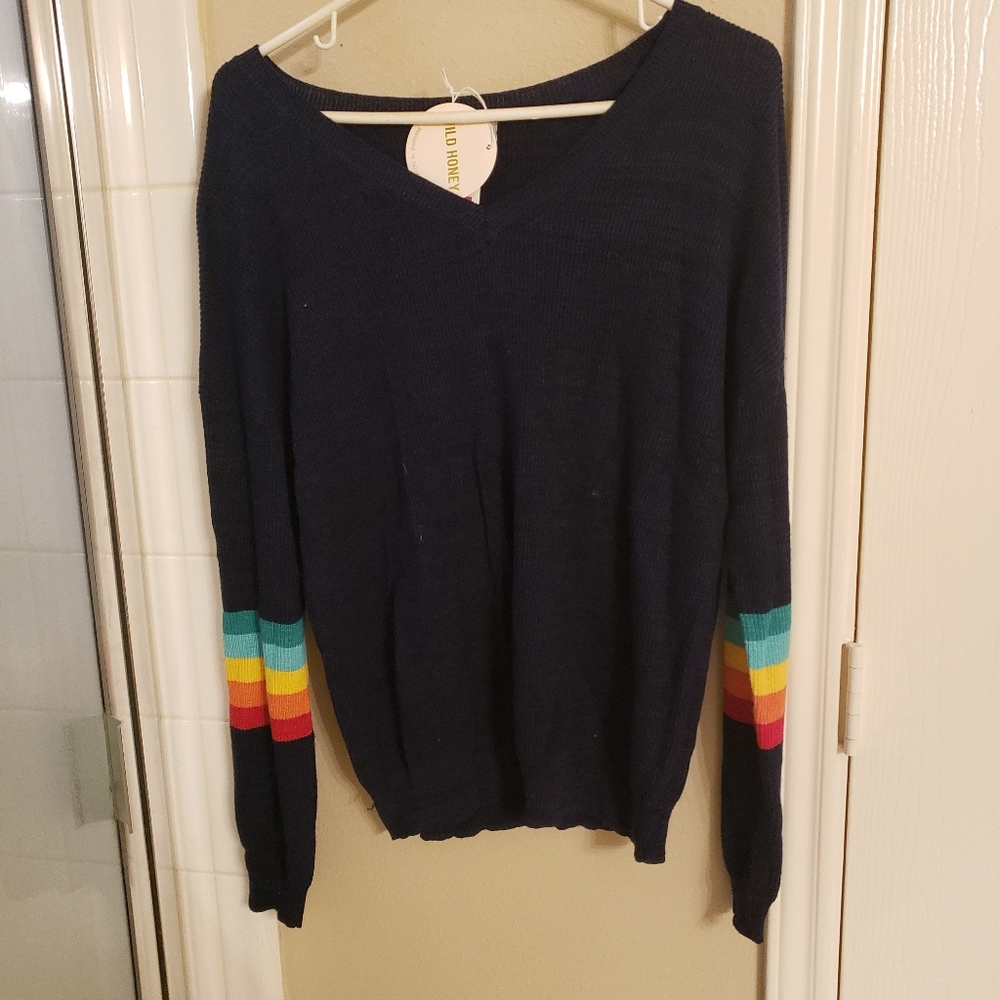 New sweater v cut